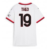 AC Milan Theo Hernandez #19 Fußballbekleidung Auswärtstrikot Damen 2024-25 Kurzarm